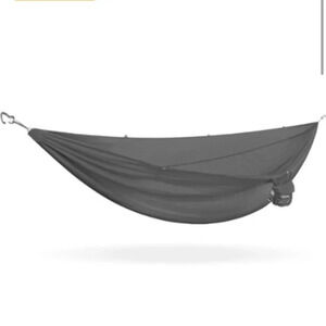 Kammok Roo Double Recycled Hammock Granite Gray NWT
